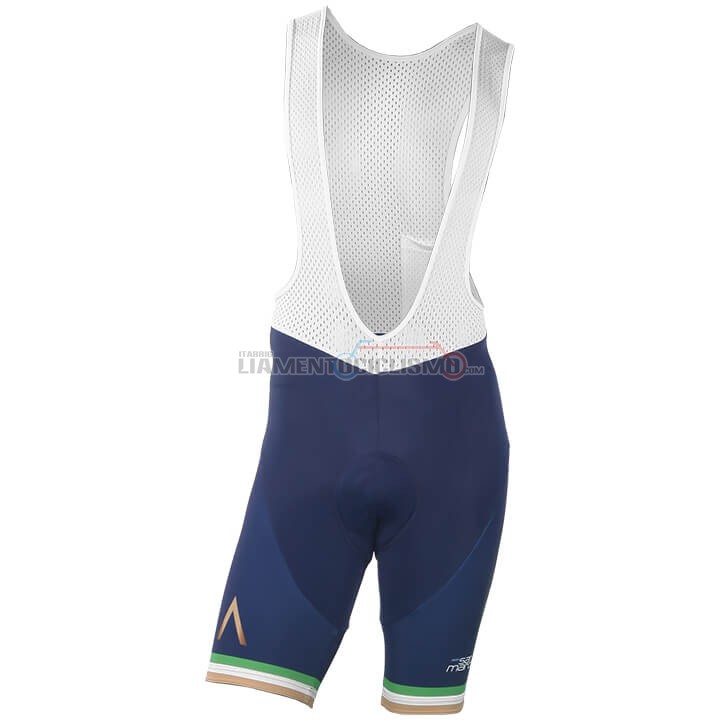 2018 2019 Abbigliamento Ciclismo Aqua Blue Sport Campione Irlanda Manica Corta 2018